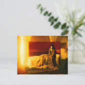 Die Ankündigung von Henry Ossawa Tanner Postkarte (Stehend Vorderseite)