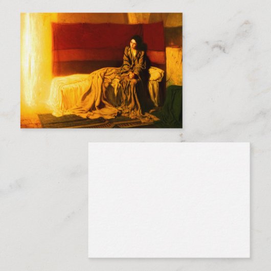 Die Ankündigung von Henry Ossawa Tanner von 1898 (Vorne/Hinten)