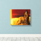 Die Ankündigung von Henry Ossawa Tanner von 1898 Leinwanddruck (Insitu (Holzboden))