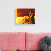 Die Ankündigung von Henry Ossawa Tanner von 1898 Leinwanddruck (Insitu (Wohnzimmer))