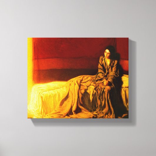 Die Ankündigung von Henry Ossawa Tanner von 1898 Leinwanddruck (Vorderseite)