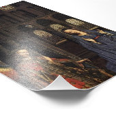 Die Ankündigung von Jan van Eyck Fotodruck (Ecke)