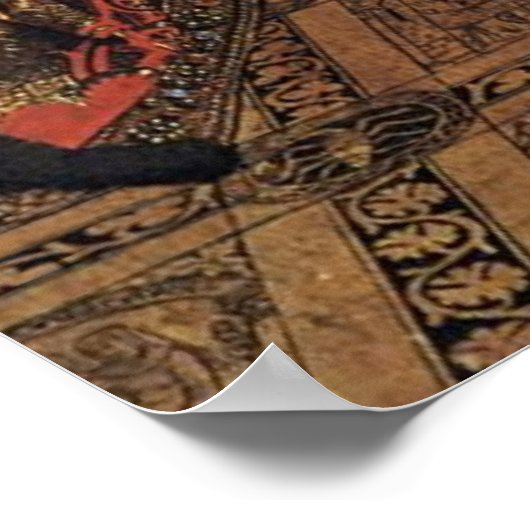 Die Ankündigung von Jan van Eyck Poster (Ecke)