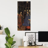 Die Ankündigung von Jan van Eyck Poster (Heimbüro)