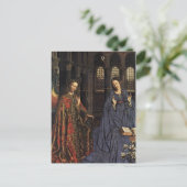 Die Ankündigung von Jan van Eyck Postkarte (Stehend Vorderseite)
