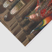 Die Ankündigung von Jan van Eyck Seidenpapier (Ausschnitt)