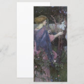 Die Ankündigung von John William Waterhouse (Vorne/Hinten)