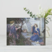 Die Ankündigung von John William Waterhouse (Stehend Vorderseite)