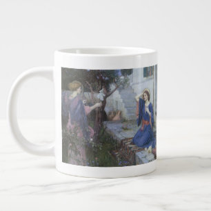 Die Ankündigung von John William Waterhouse Jumbo-Tasse