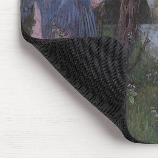 Die Ankündigung von John William Waterhouse Mousepad (Ecke)