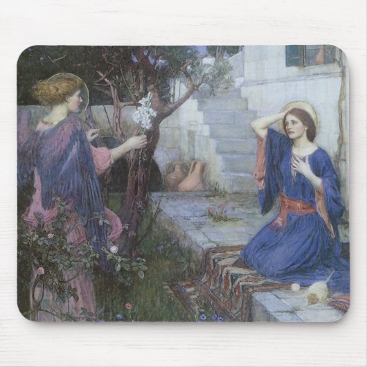 Die Ankündigung von John William Waterhouse Mousepad (Vorne)