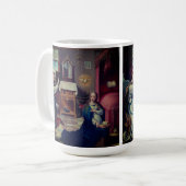 Die Ankündigung von Joos van Cleve: Kaffeetasse (Vorderseite Links)