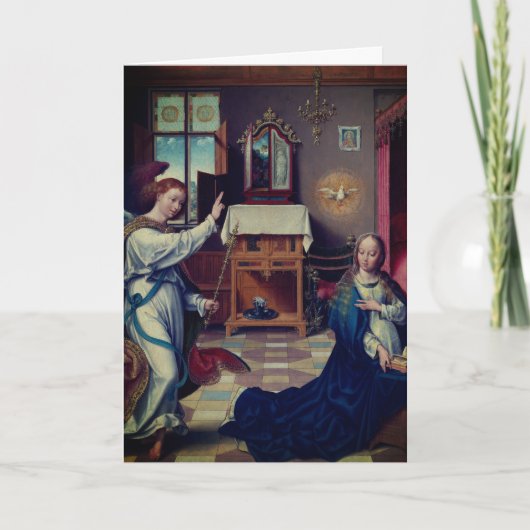 Die Ankündigung von Joos van Cleve: Leere (Vorderseite)