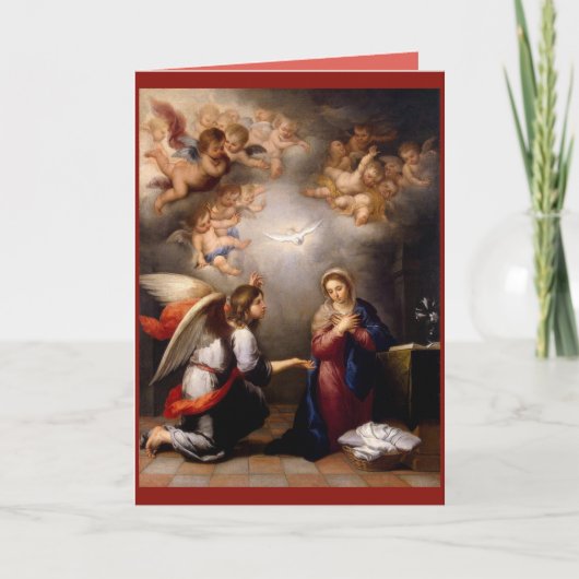 Die Ankündigung von Murillo (im Detail) Ferienkart (Vorderseite)