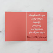 Die Ankündigung von Murillo (im Detail) Ferienkart (Innenseite)