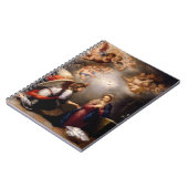 Die Ankündigung von Murillo (im Detail) Notizblock (Linke Seite)