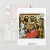Die Ankündigung von Robert Campin Postkarte (Vorne/Hinten)