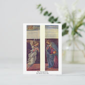 Die Ankündigung von Sandro Botticelli Postkarte (Stehend Vorderseite)