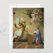 Die Ankündigung vor 1652 Postkarte (Vorne/Hinten)