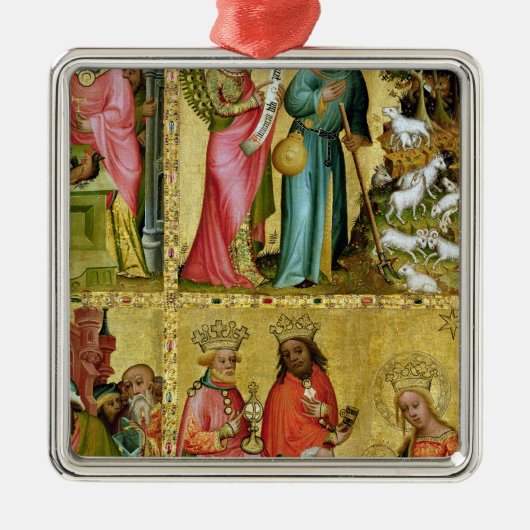 Die Ankündigung zu St. Joachim Silbernes Ornament (Vorne)