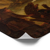 Die Ankunft am Sabbat Poster (Ecke)