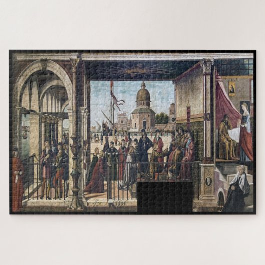 Die Ankunft der Botschafter: Renaissance Puzzle (Horizontal)