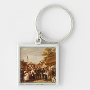Die Ankunft der Braut, 1856 Schlüsselanhänger