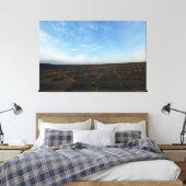Die Ankunft der dunkelgewölbten Leinwand (Insitu (Schlafzimmer))