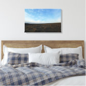 Die Ankunft der dunkelgewölbten Leinwand (Insitu (Schlafzimmer))