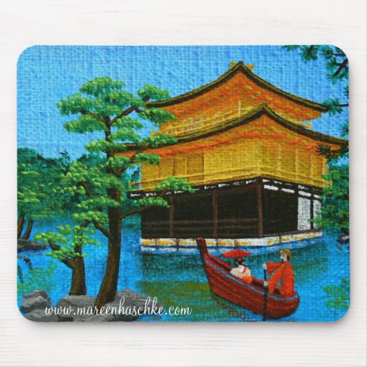 "Die Ankunft der Geisha " Mousepad (Vorne)