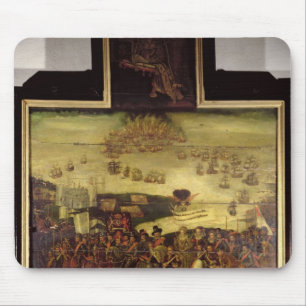 Die Ankunft der Königin Elizabeth I am Tilbury Mousepad
