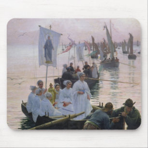 Die Ankunft der Prozession von St Anne Mousepad