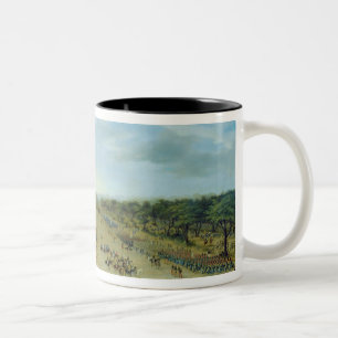 Die Ankunft der verbündeten Armee bei Itapiru, Zweifarbige Tasse