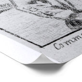 Die Ankunft des Acapulco-Schiffes am 20. Juni 1743 Poster (Ecke)