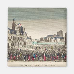 Die Ankunft des Herzogs von Orleans Magnet