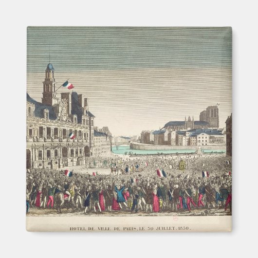 Die Ankunft des Herzogs von Orleans Magnet (Vorne)