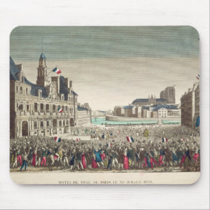 Die Ankunft des Herzogs von Orleans Mousepad