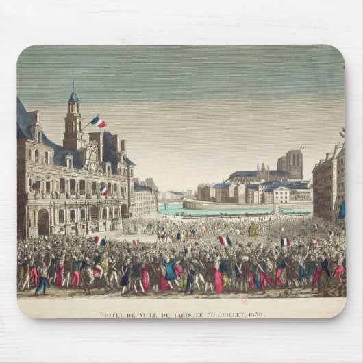 Die Ankunft des Herzogs von Orleans Mousepad (Vorne)