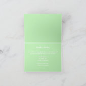 Die Ankunft des Königs und der Königin der Fairies Einladung (Innenseite)