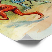 Die Ankunft des Königs und der Königin der Fairies Poster (Ecke)