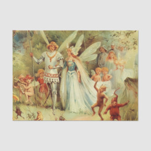 „Die Ankunft des Königs und der Königin“ von E S H Seidenpapier