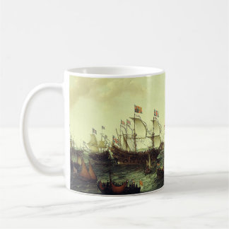 Die Ankunft des Kurfürsten von der Pfalz in Flushi Kaffeetasse