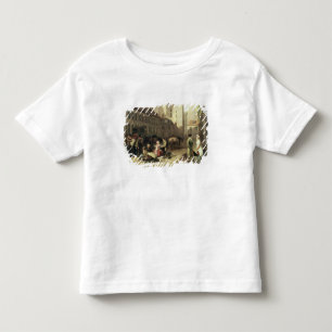 Die Ankunft eines Bühne-Zuges am Terminus, deta Kleinkind T-shirt
