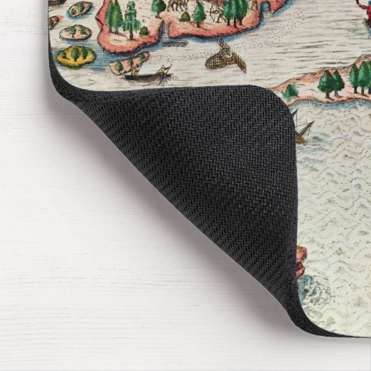 Die Ankunft Englisch in Virginia Mousepad (Ecke)