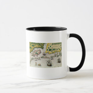 Die Ankunft Englisch in Virginia Tasse