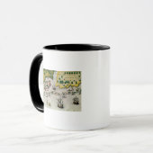 Die Ankunft Englisch in Virginia Tasse (Vorderseite Links)