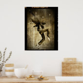 Die Ankunft Poster (Küche)