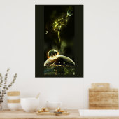 Die Ankunft Poster (Küche)