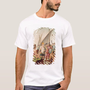 Die Ankunft von Hernando Cortes in Mexiko T-Shirt