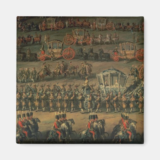 Die Ankunft von Isabella von Parma Magnet (Vorne)